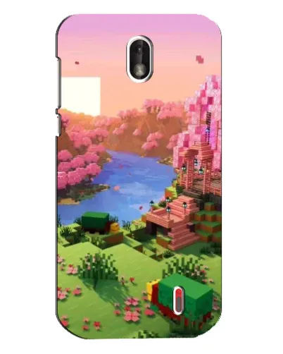 Чохол для Nokia 1 з картинкою «Рожеве дерево Minecraft» Чохол для Nokia 1 з картинкою «Рожеве дерево Minecraft»