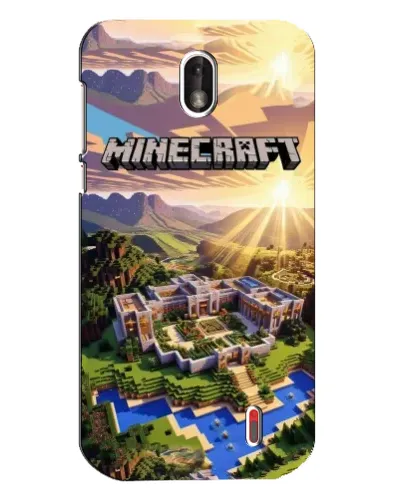 Чохол для Nokia 1 з картинкою «Minecraft панорама» Чохол для Nokia 1 з картинкою «Minecraft панорама»