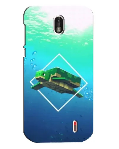 Чохол для Nokia 1 з картинкою «Черепаха Minecraft» Чохол для Nokia 1 з картинкою «Черепаха Minecraft»