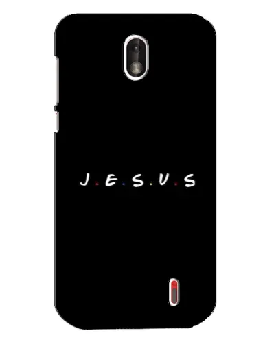 Чехол для Nokia 1 с картинкой «Точки веры J.E.S.U.S.» Чехол для Nokia 1 с картинкой «Точки веры J.E.S.U.S.»
