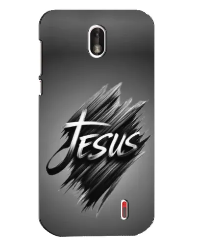 Чехол для Nokia 1 с картинкой «Надпись Jesus Graffiti» Чехол для Nokia 1 с картинкой «Надпись Jesus Graffiti»