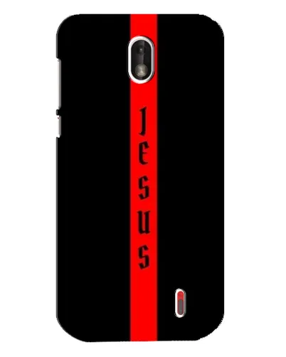 Чехол для Nokia 1 с картинкой «Красная линия веры» Чехол для Nokia 1 с картинкой «Красная линия веры»