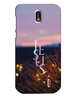 Чехол для Nokia 1 с картинкой «Свет Божий ночью» Чехол для Nokia 1 с картинкой «Свет Божий ночью»