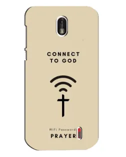 Чехол для Nokia 1 с картинкой «Молитва Connect» Чехол для Nokia 1 с картинкой «Молитва Connect»