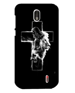 Чехол для Nokia 1 с картинкой «Сияющий крест Jesus» Чехол для Nokia 1 с картинкой «Сияющий крест Jesus»