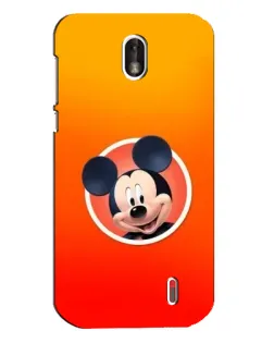 Чохол для Nokia 1 з картинкою «Mickey в колі»