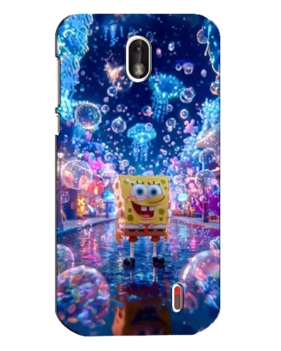 Чохол для Nokia 1 з картинкою «Неоновий океан» Чохол для Nokia 1 з картинкою «Неоновий океан»