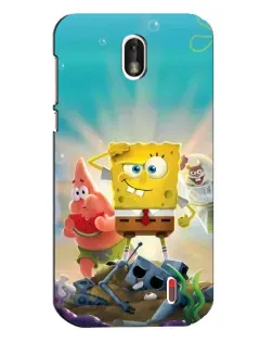 Чохол для Nokia 1 з картинкою «Спанч Боб переможець»