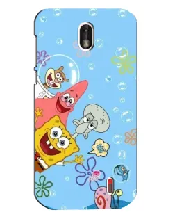 Чохол для Nokia 1 з картинкою «Веселі бульбашки»