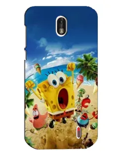 Чохол для Nokia 1 з картинкою «Розваги на пляжі»
