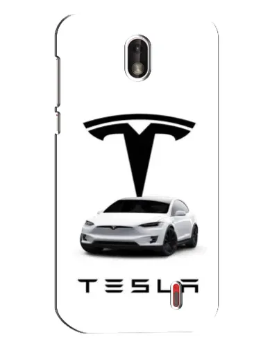 Чехол для Nokia 1 с картинкой «Tesla White Style» Чехол для Nokia 1 с картинкой «Tesla White Style»