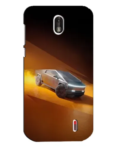 Чехол для Nokia 1 с картинкой «Cybertruck в пустыне» Чехол для Nokia 1 с картинкой «Cybertruck в пустыне»