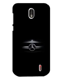 Чохол для Nokia 1 з картинкою «Mercedes — абстрактні лінії»