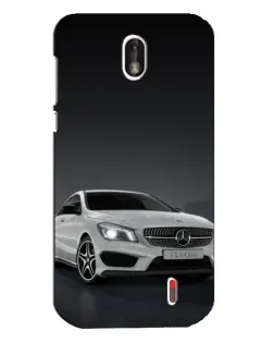 Чохол для Nokia 1 з картинкою «Mercedes AMG GT Silver»