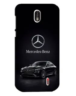 Чохол для Nokia 1 з картинкою «Mercedes — решітка радіатора»
