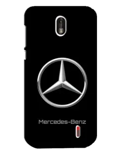 Чохол для Nokia 1 з картинкою «Mercedes Silver Logo»