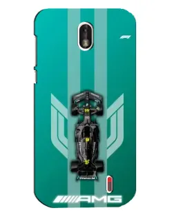 Чохол для Nokia 1 з картинкою «Mercedes AMG Petronas»