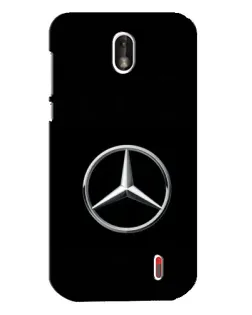 Чохол для Nokia 1 з картинкою «Mercedes класичний лого»