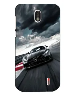 Чохол для Nokia 1 з картинкою «Гоночний Mercedes AMG»