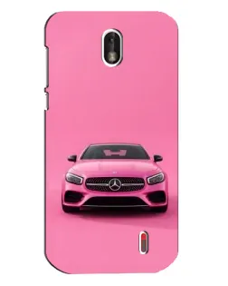 Чохол для Nokia 1 з картинкою «Рожевий Mercedes AMG»