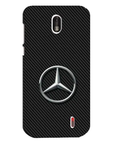 Чехол для Nokia 1 с картинкой «Карбоновый Mercedes стиль» Чехол для Nokia 1 с картинкой «Карбоновый Mercedes стиль»