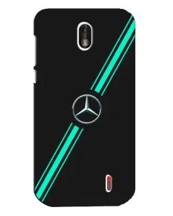 Чохол для Nokia 1 з картинкою «Спортивні лінії Mercedes»