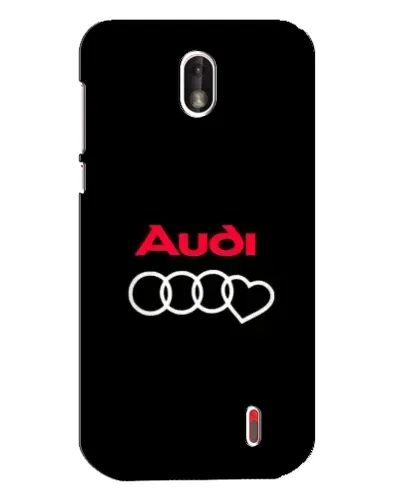 Чехол для Nokia 1 с картинкой «Логотип Audi Heart» Чехол для Nokia 1 с картинкой «Логотип Audi Heart»