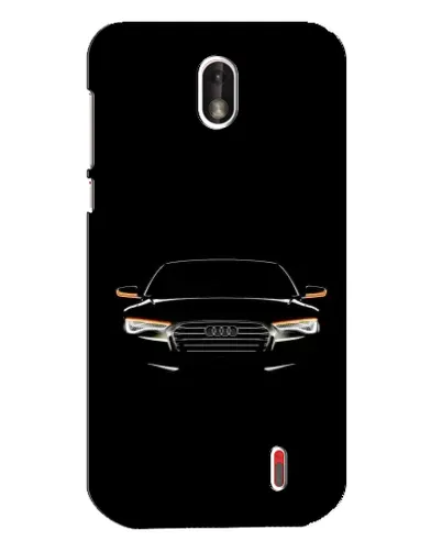 Чехол для Nokia 1 с картинкой «Audi — ночной контур» Чехол для Nokia 1 с картинкой «Audi — ночной контур»