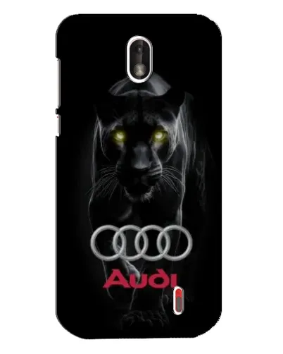 Чехол для Nokia 1 с картинкой «Пантера и Audi» Чехол для Nokia 1 с картинкой «Пантера и Audi»