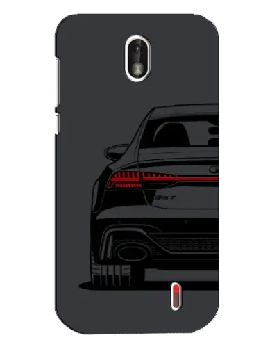 Чехол для Nokia 1 с картинкой «Задняя часть Audi — арт» Чехол для Nokia 1 с картинкой «Задняя часть Audi — арт»