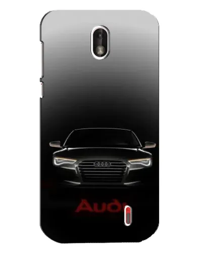 Чехол для Nokia 1 с картинкой «Audi — градиентный контур» Чехол для Nokia 1 с картинкой «Audi — градиентный контур»