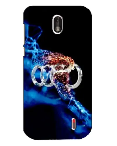 Чехол для Nokia 1 с картинкой «Энергия лого Audi» Чехол для Nokia 1 с картинкой «Энергия лого Audi»