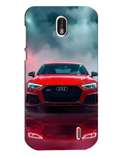Чехол для Nokia 1 с картинкой «Audi RS — красный стиль» Чехол для Nokia 1 с картинкой «Audi RS — красный стиль»