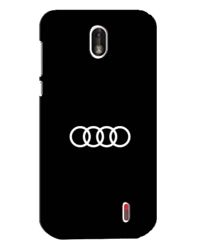 Чехол для Nokia 1 с картинкой «Audi White Logo» Чехол для Nokia 1 с картинкой «Audi White Logo»