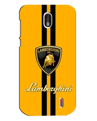 Чехол для Nokia 1 с картинкой «Lamborghini Stripe желтый» Чехол для Nokia 1 с картинкой «Lamborghini Stripe желтый»