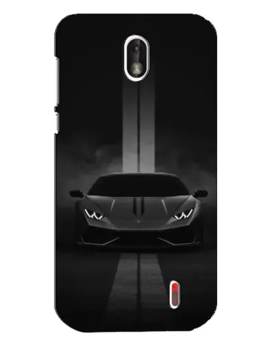 Чехол для Nokia 1 с картинкой «Lamborghini симметрия дорог» Чехол для Nokia 1 с картинкой «Lamborghini симметрия дорог»