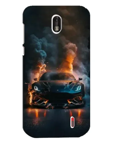 Чехол для Nokia 1 с картинкой «Lamborghini дымная эстетика» Чехол для Nokia 1 с картинкой «Lamborghini дымная эстетика»