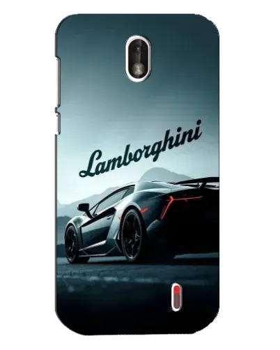 Чехол для Nokia 1 с картинкой «Классическая надпись Lamborghini» Чехол для Nokia 1 с картинкой «Классическая надпись Lamborghini»