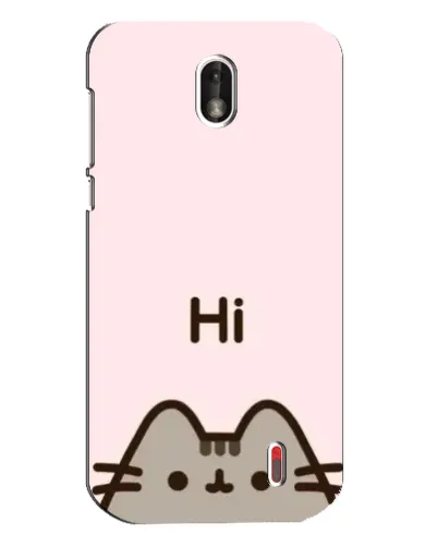 Чохол для Nokia 1 з картинкою «Пушин каже Hi» Чохол для Nokia 1 з картинкою «Пушин каже Hi»