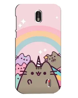 Чохол для Nokia 1 з картинкою «Єдиноріг Pusheen»