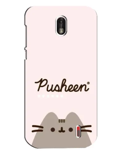 Чохол для Nokia 1 з картинкою «Pusheen логотип» Чохол для Nokia 1 з картинкою «Pusheen логотип»