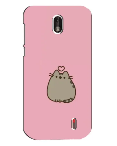 Чохол для Nokia 1 з картинкою «Pusheen серце» Чохол для Nokia 1 з картинкою «Pusheen серце»