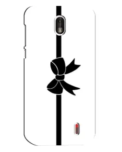 Чохол для Nokia 1 з картинкою «Вертикальний бант»