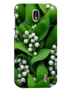 Чехол для Nokia 1 с картинкой «Ландыши в зелени»