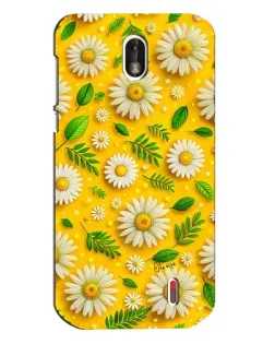Чехол для Nokia 1 с картинкой «Ромашковое солнце»