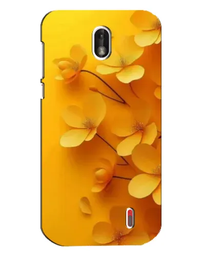 Чехол для Nokia 1 с картинкой «Золотые лепестки» Чехол для Nokia 1 с картинкой «Золотые лепестки»