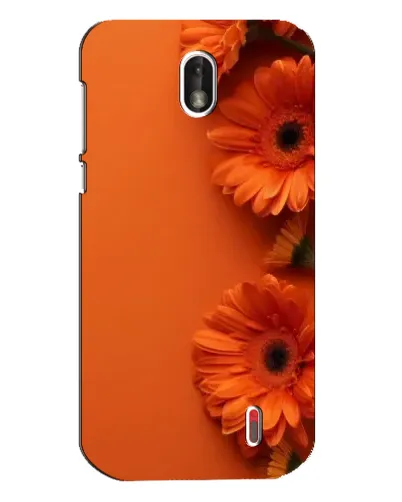 Чехол для Nokia 1 с картинкой «Оранжевые герберы» Чехол для Nokia 1 с картинкой «Оранжевые герберы»