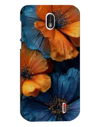 Чохол для Nokia 1 з картинкою «Яскрава синьо-помаранчева флора» Чохол для Nokia 1 з картинкою «Яскрава синьо-помаранчева флора»