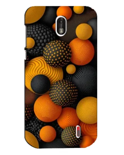 Чохол для Nokia 1 з картинкою «Об'ємні помаранчеві сфери» Чохол для Nokia 1 з картинкою «Об'ємні помаранчеві сфери»