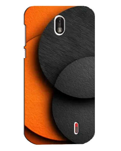 Чохол для Nokia 1 з картинкою «Геометрія помаранчевих кіл» Чохол для Nokia 1 з картинкою «Геометрія помаранчевих кіл»